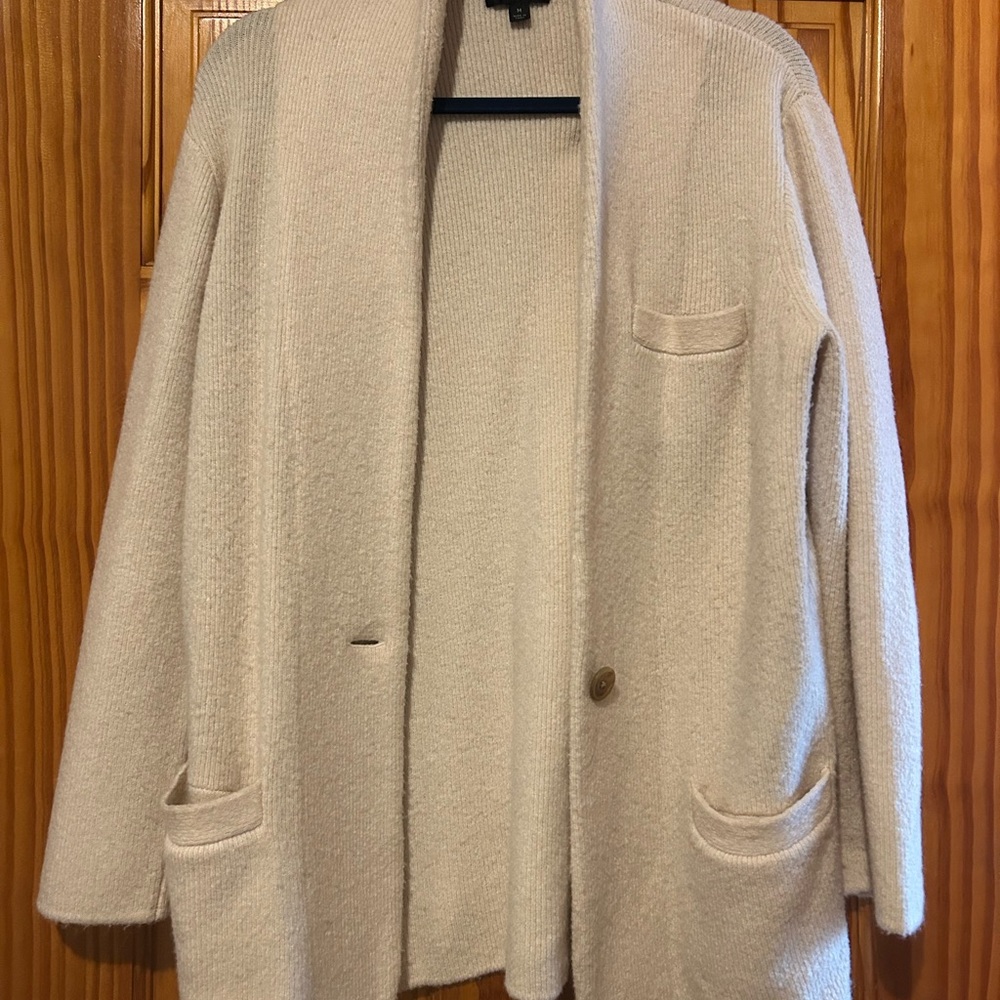 J. Crew Cream Teddy Jacket